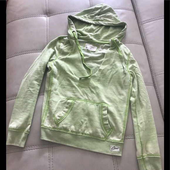 Aeropostale Sweaters - Aeropostal lime green sweatshirt like new